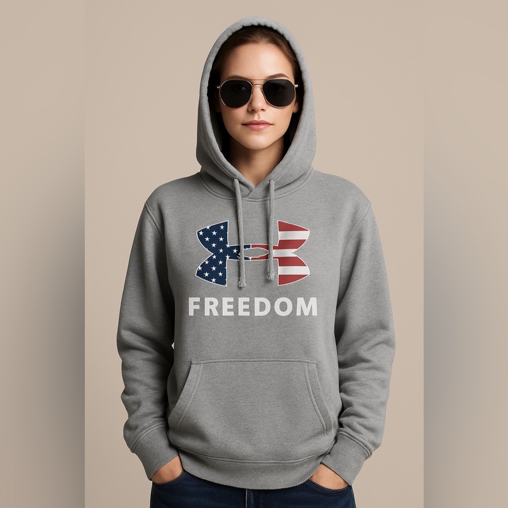 Under Armour Gray Freedom Pullover